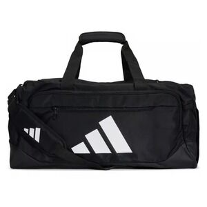 Adidas Duffel Bag OSFA Black Athletic Gym Sport Travel NEW 5159459